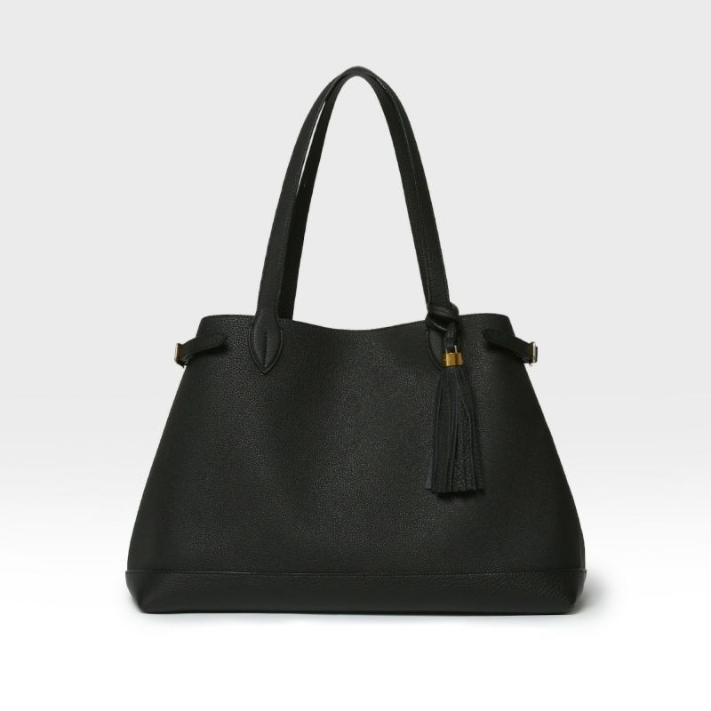 トートバッグの正面（ブラック）