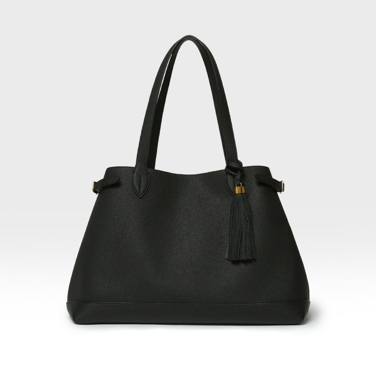 トートバッグの正面（ブラック）